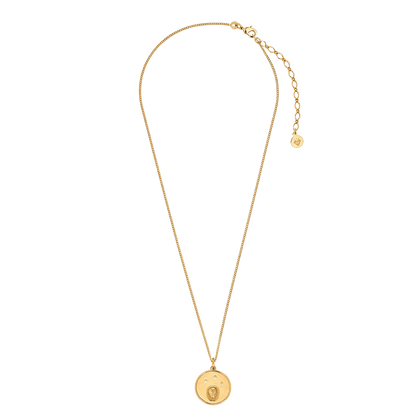 Médaille du Zodiaque LEO plaquée or