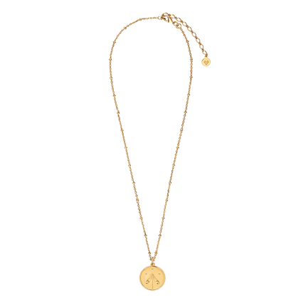 Médaille du Zodiaque BALANCE plaquée or