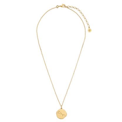 Gold plated TAURUS constellation medal