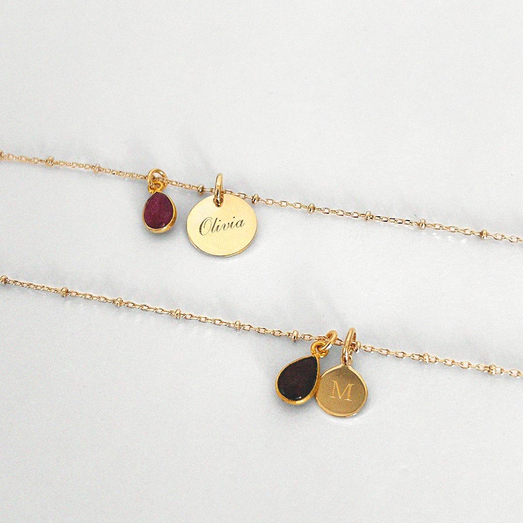 Birthstone April Necklace