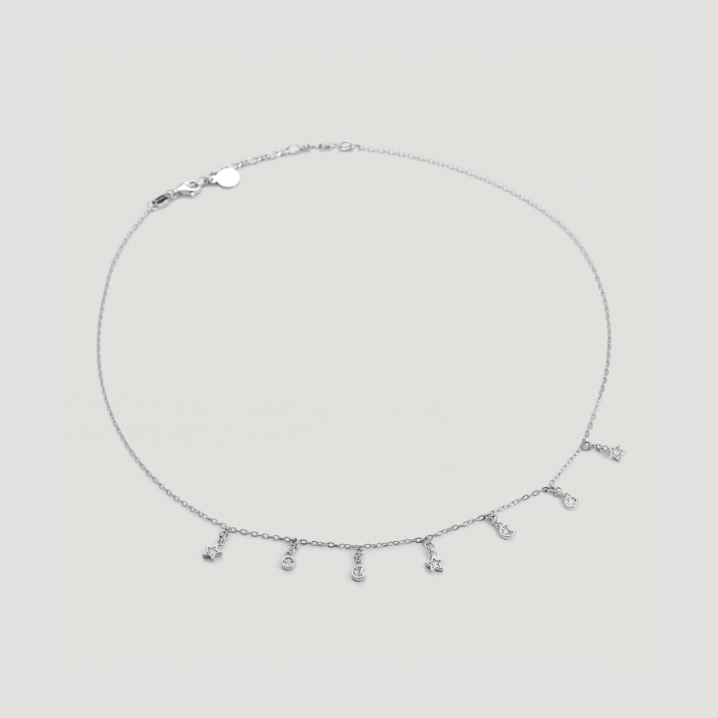 ZIELO Silver Necklace