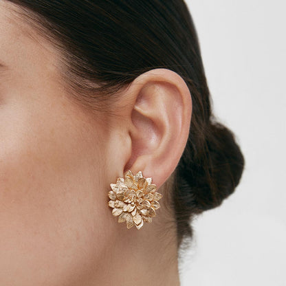 Succulent earrings