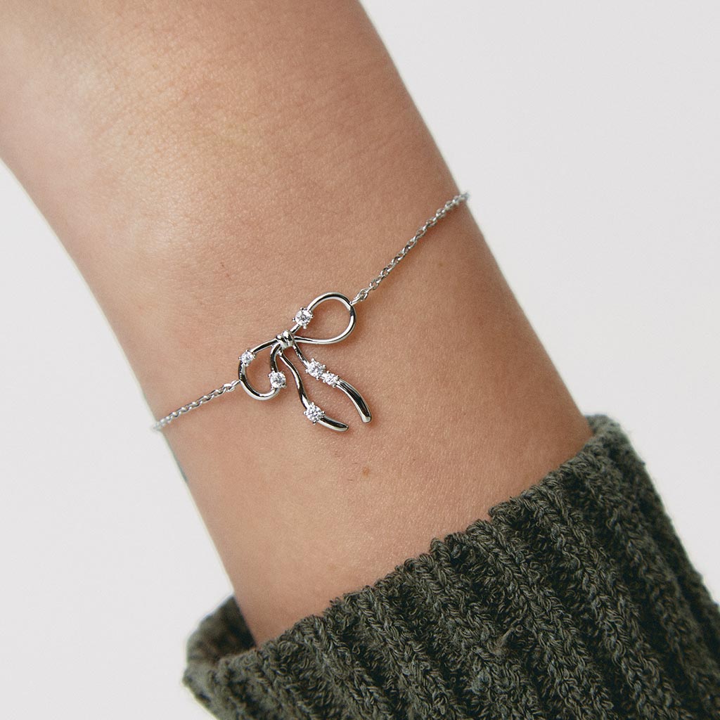 COQUETTE Silver Bracelet