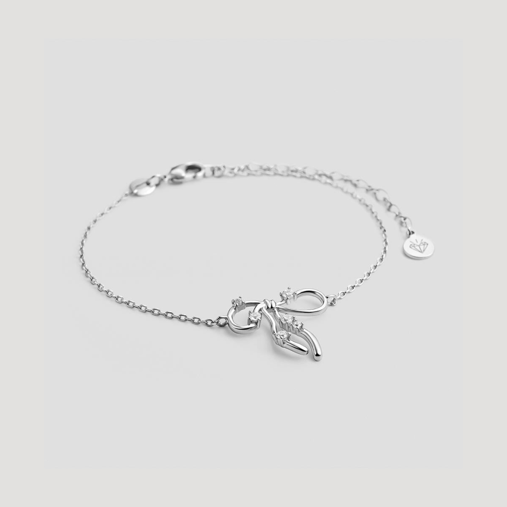 COQUETTE Silver Bracelet