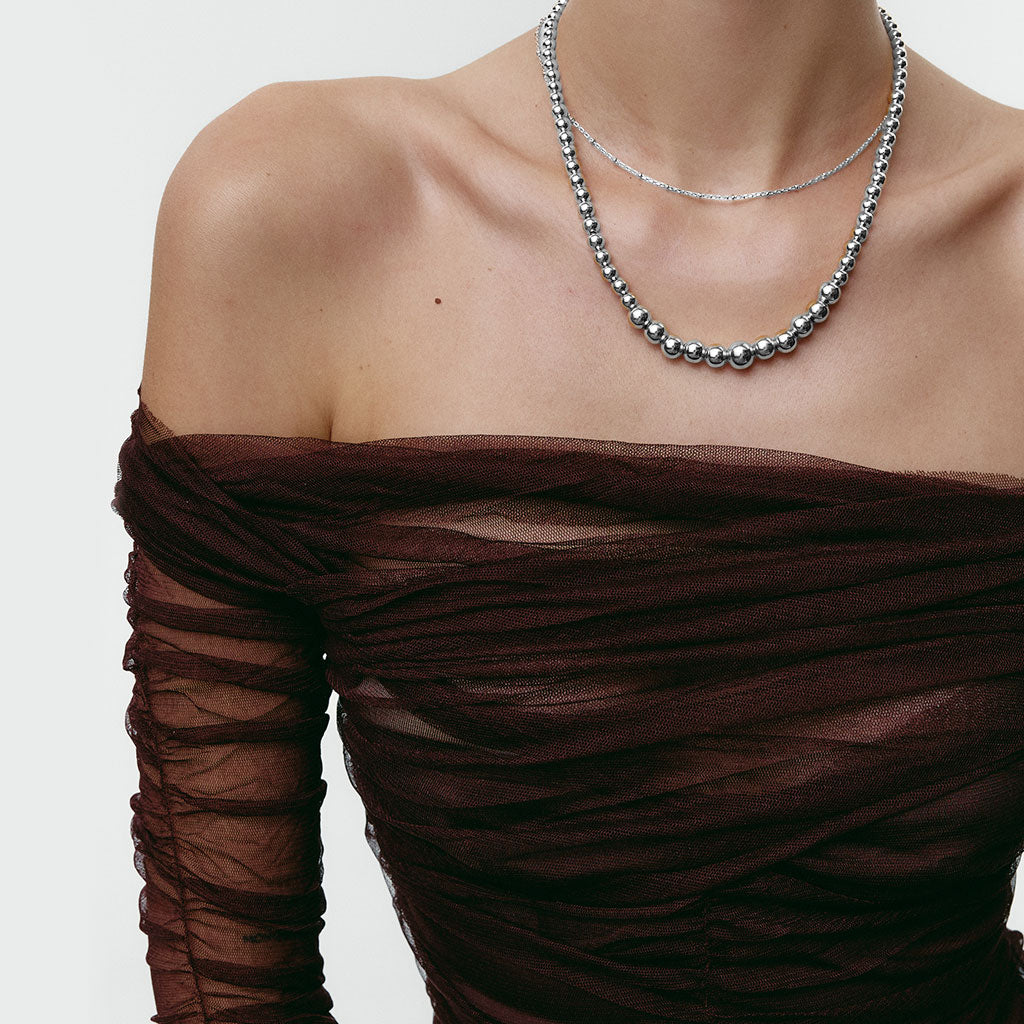 OPULENCE Silver Choker