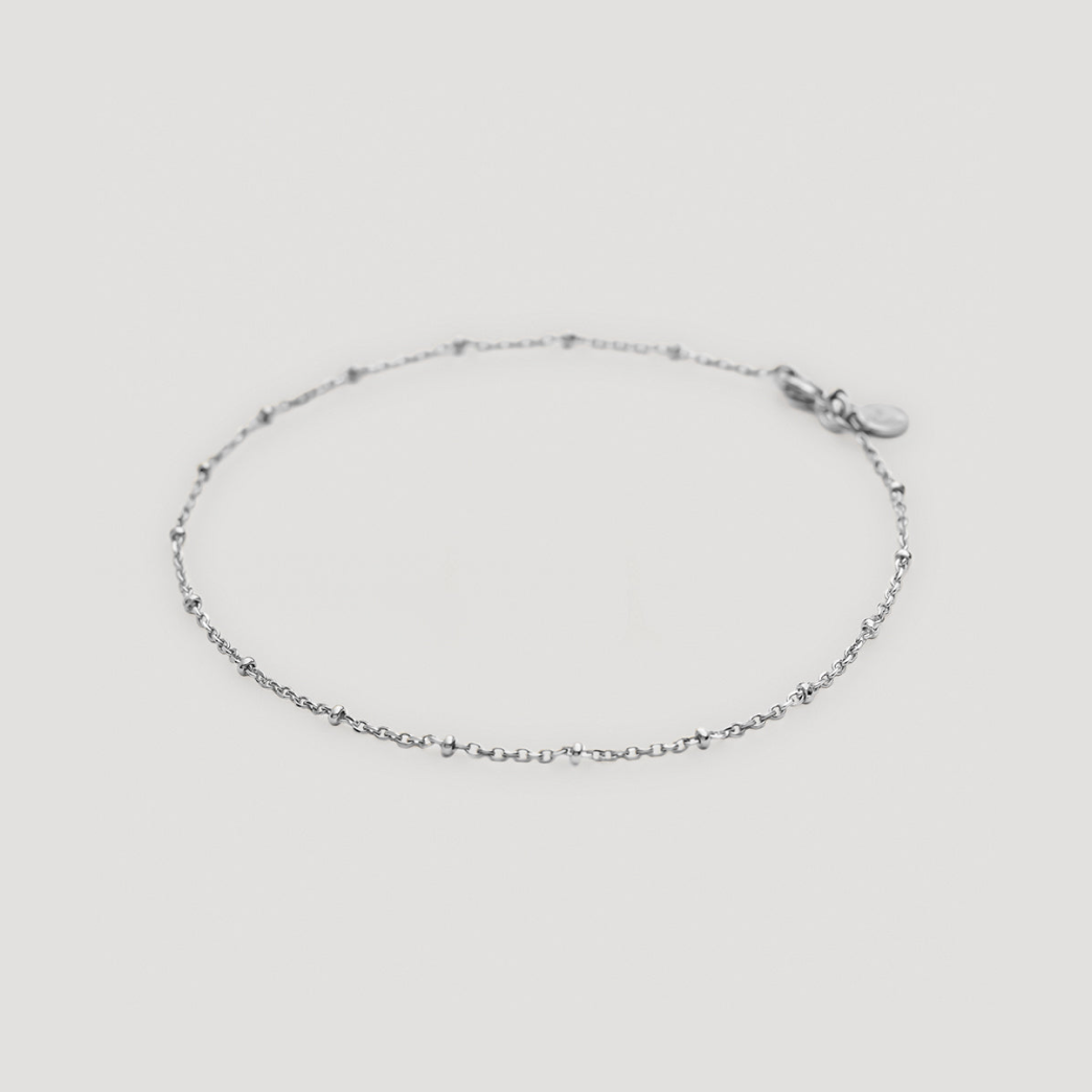 SUN Silver Anklet