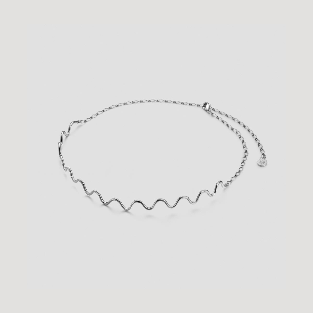 ONDAS Silver Choker