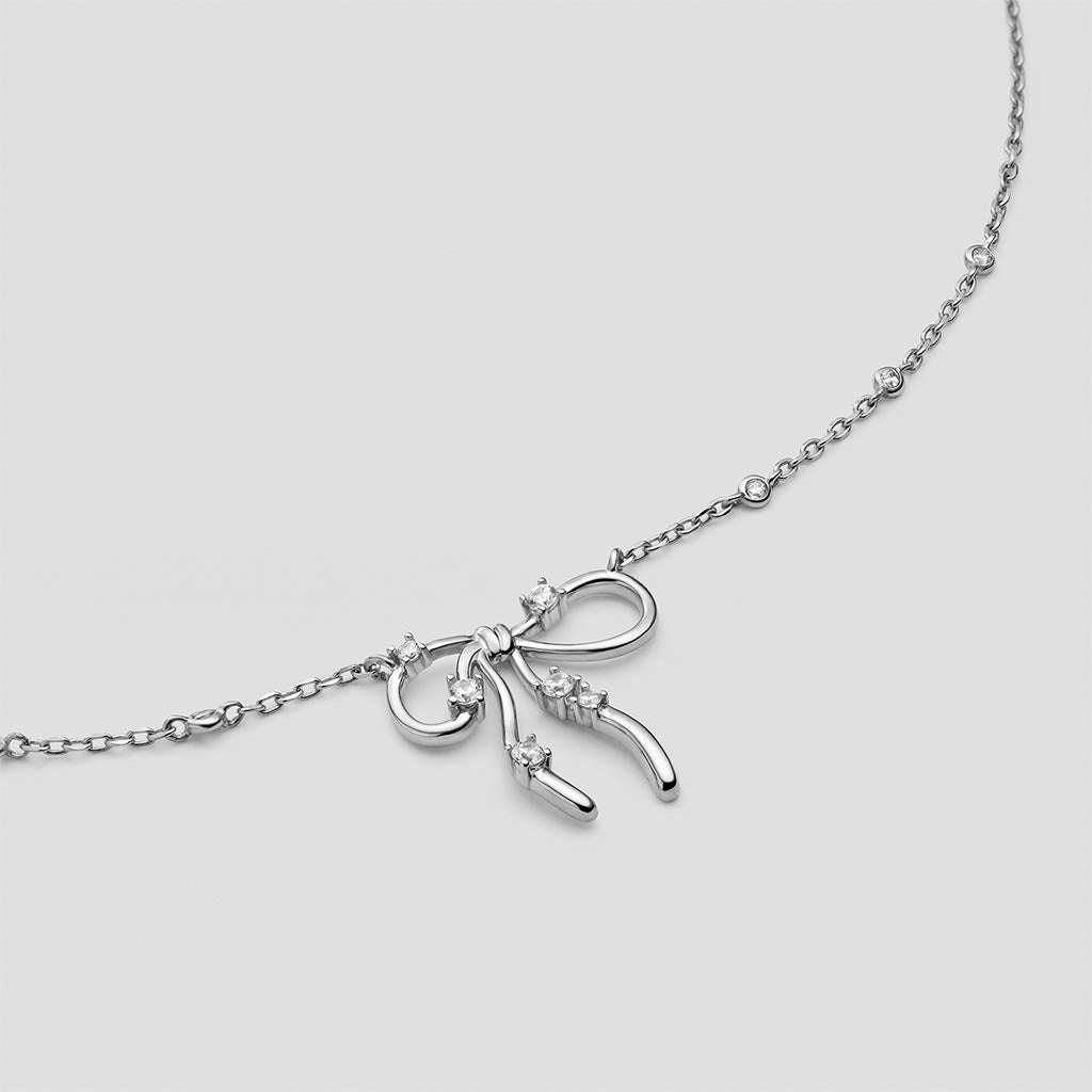 COQUETTE Silver Choker