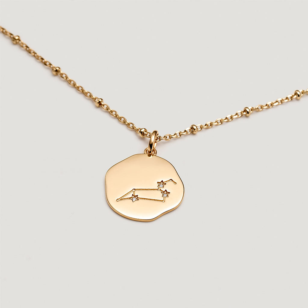 Gold plated LEO constellation medal