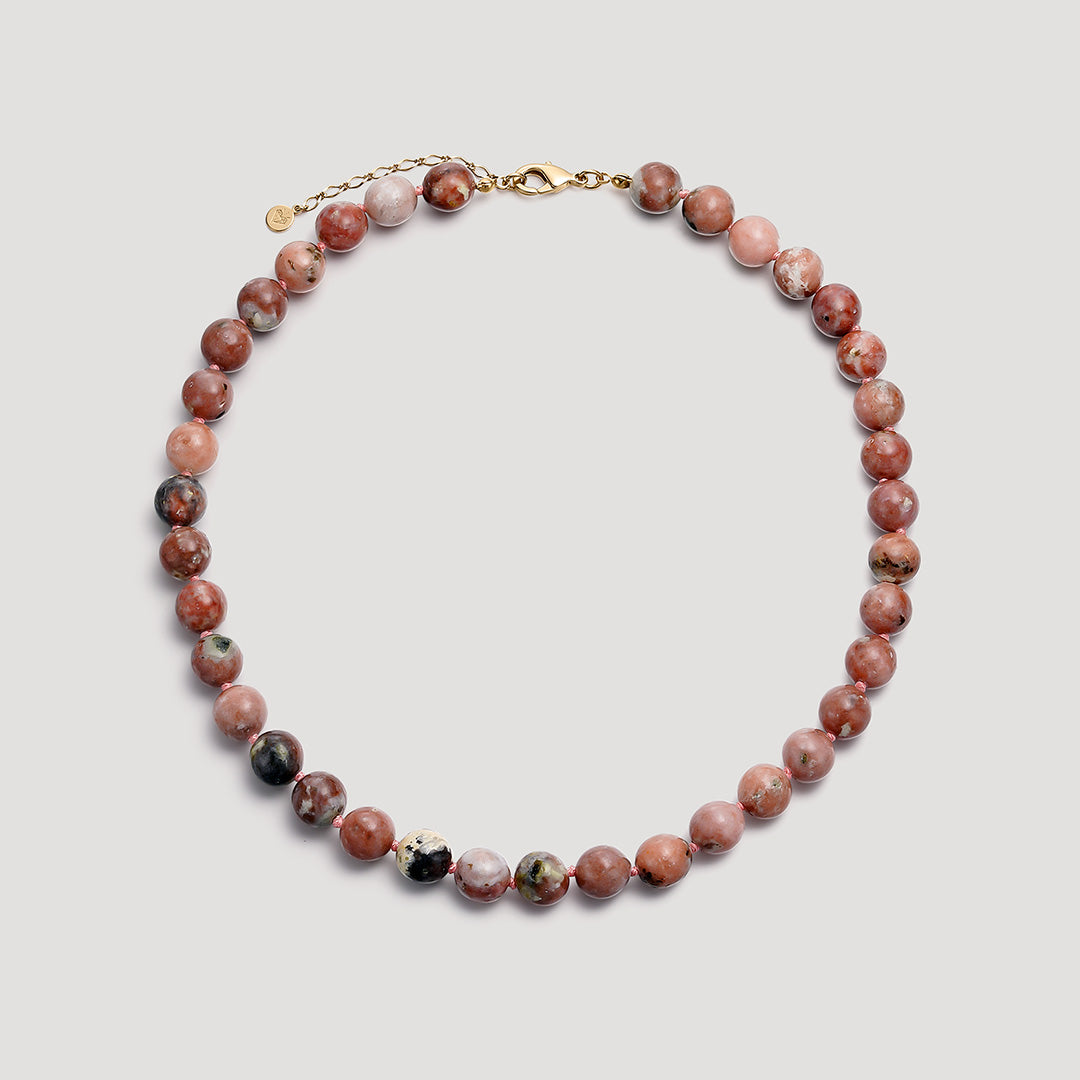 Collier opale rose BETTE