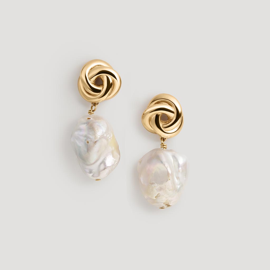 Boucles perles BERNINI