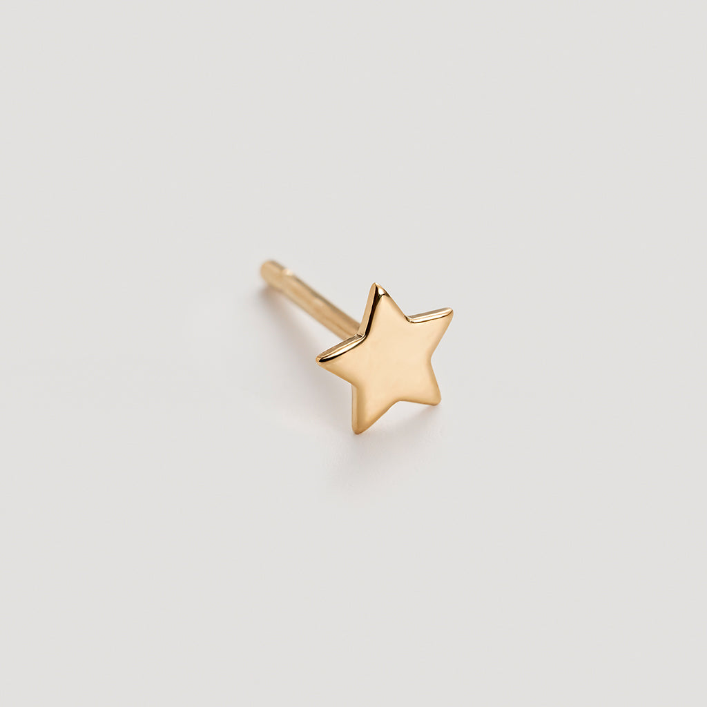 Minipendientes STAR oro | Dime que me quieres