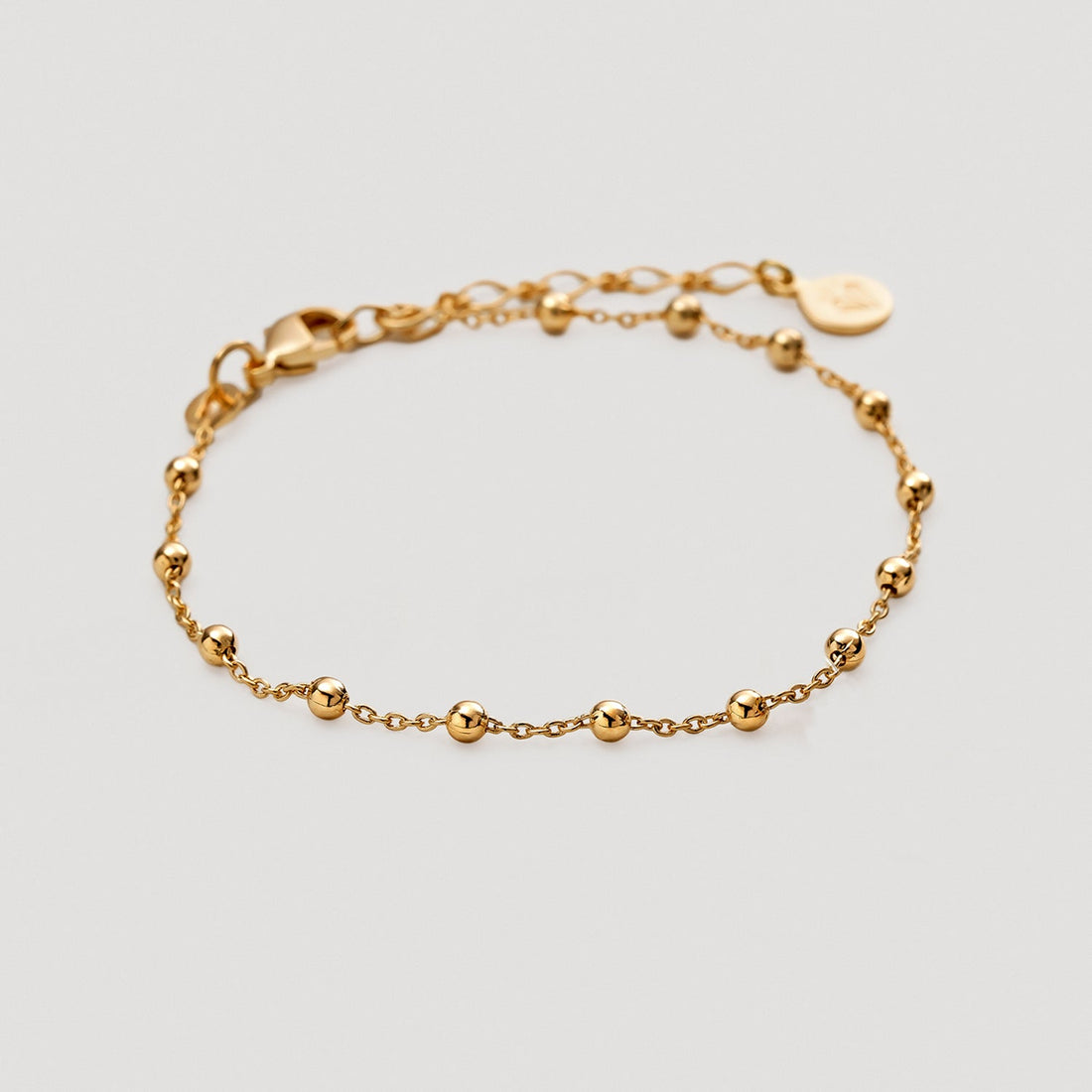 Pulsera bolitas oro TURIN | Dime que me quieres