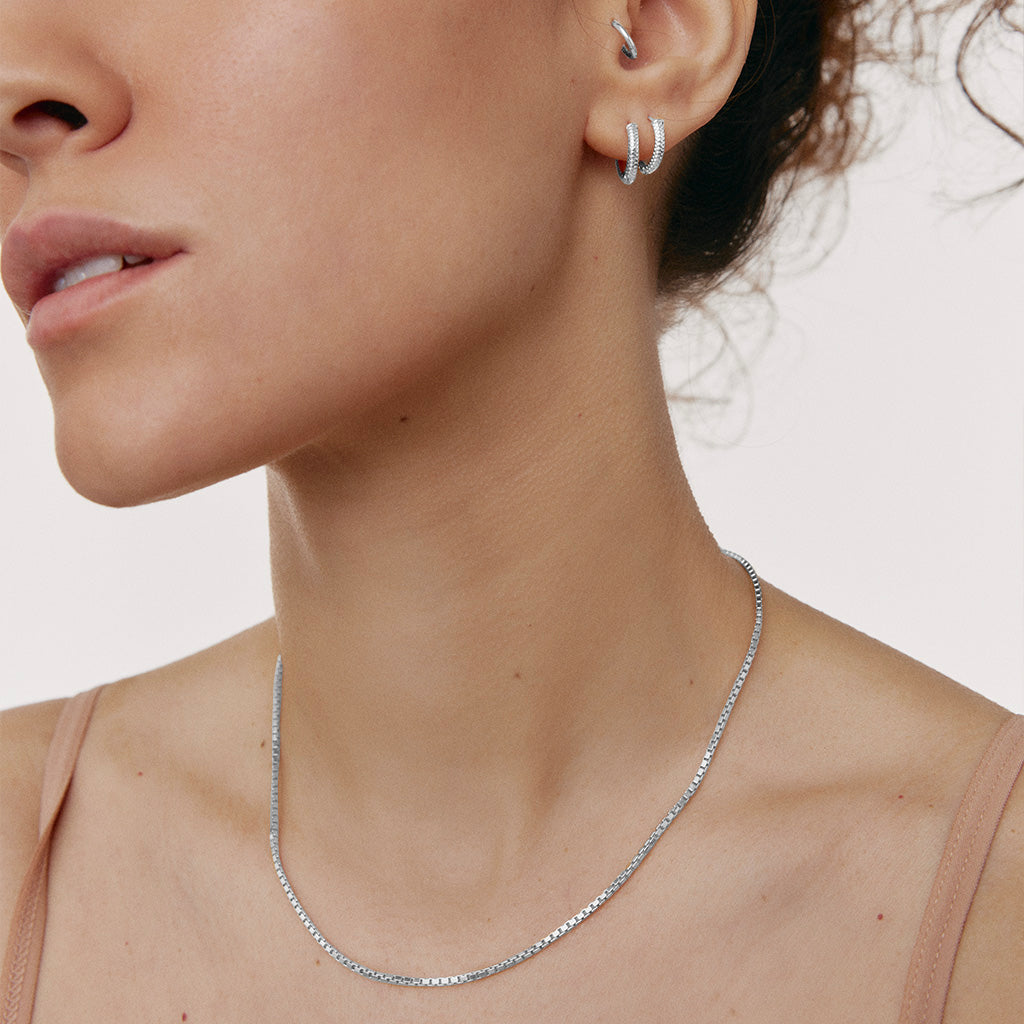 LIGNE Silver Necklace